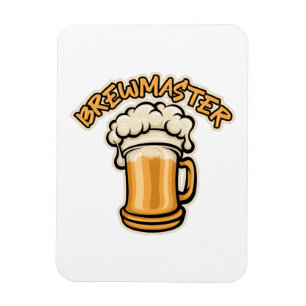 Íman O Brewmaster precisa de uma caneca de cerveja