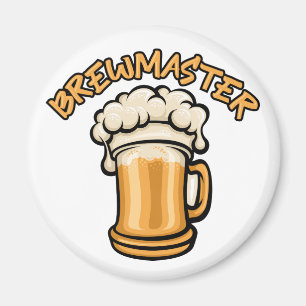 Íman O Brewmaster precisa de uma caneca de cerveja