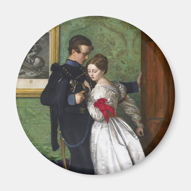 Íman O Brunswicker Negro de John Everett Millais (Frente)