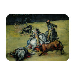 Íman O Bullfight, c.1825 (óleo em canvas)