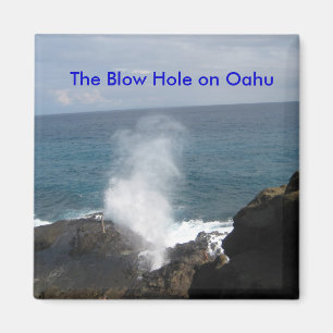 Íman O buraco soprado no ímã Oahu