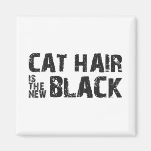 Íman O cabelo do gato é o preto novo