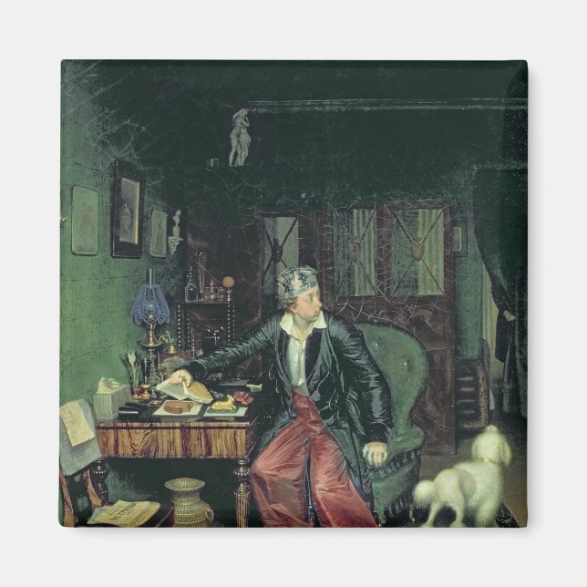 Íman O café da manhã de Aristocrat, 1849-50 (Frente)