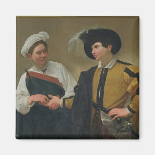 Íman O caixa de fortuna (La Buona Ventura), c.1594