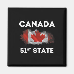 Íman O Canada 51ruas State Funny Trump Canada Meme Shir