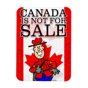 Íman O Canadá NÃO é para venda!