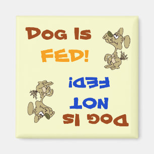Íman O cão é Fed/não ímã de Fed