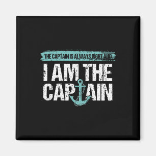 Íman O Capitão Está Sempre Certo - Gif de Bota Divertid