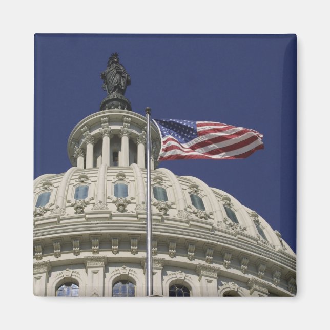 Íman O Capitólio dos Estados Unidos, Washington, DC (Frente)