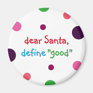 Íman O caro papai noel define o ímã engraçado do Nat