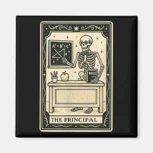 Íman O Cartão Tarot Principal - Halloween Soky Gothic S