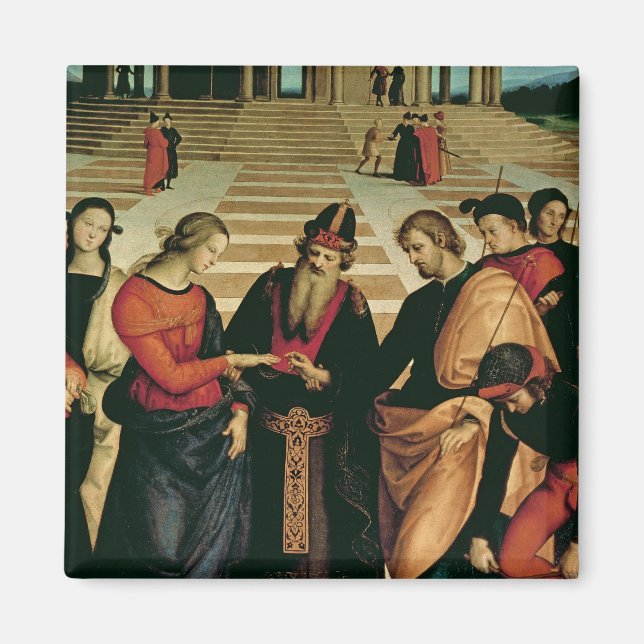 Íman O Casamento da Virgem, 1504 (Frente)