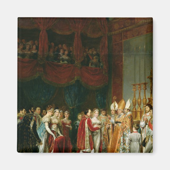 Íman O Casamento de Napoleão I e Marie (Frente)