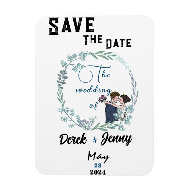 Íman O casamento dos amantes azuis (Vertical)