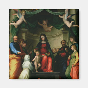 Íman O casamento místico de St. Catherine de Siena com