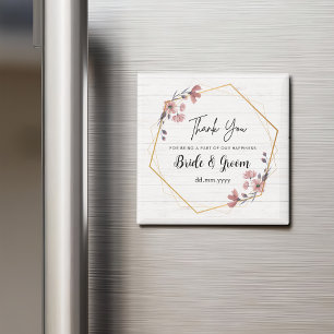 Íman O Casamento Personalizado Do Magnet Favorece O Tem