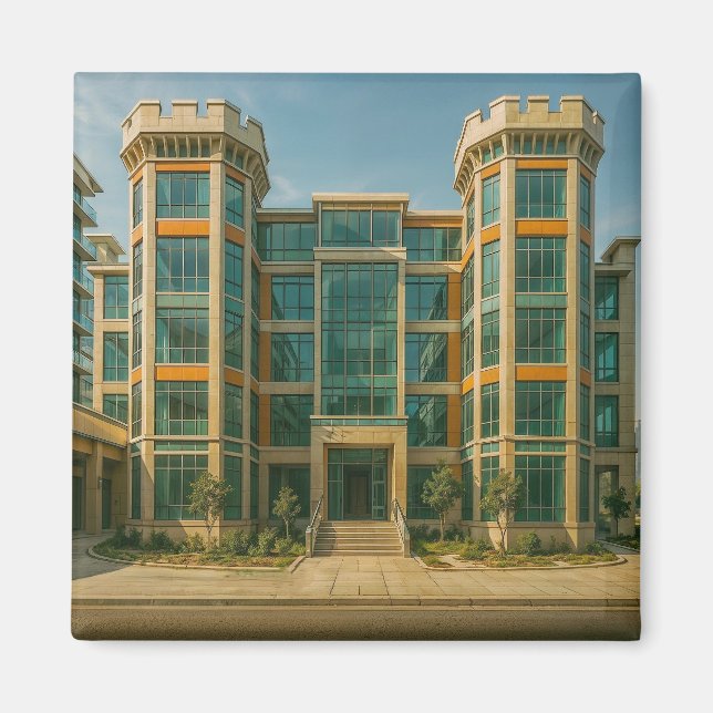 Íman O Castelo Crystal Citadel (Frente)