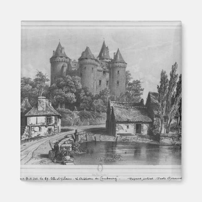 Íman O Castelo de Combourg (Frente)