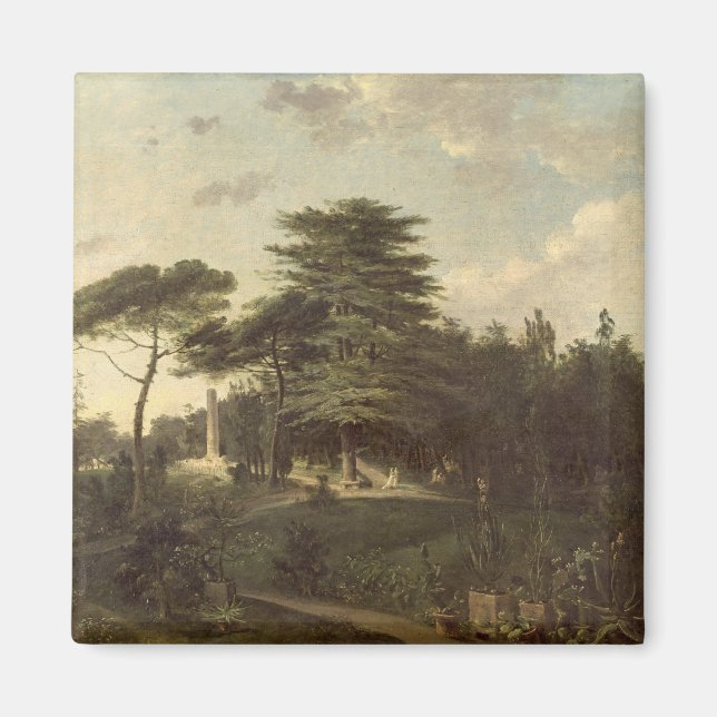Íman O Cedar do Líbano no Jardin des Plantes (Frente)