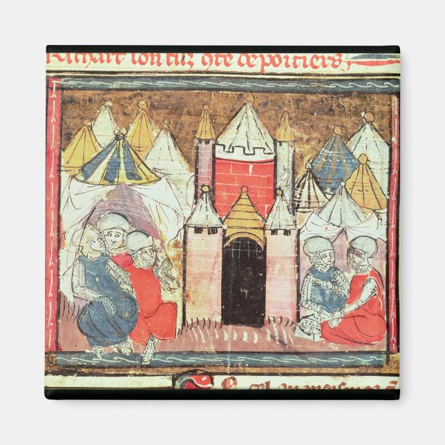 Íman O cerco de Chateau-Gaillard (Frente)