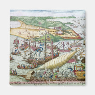 Íman O cerco de Tunes ou de La Goulette por Charles V