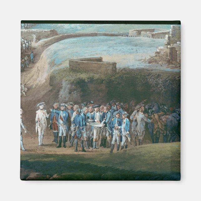 Íman O cerco de Yorktown (Frente)