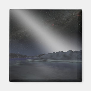 Íman O céu nocturno de um planeta estrangeiro