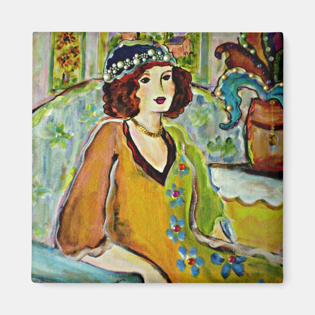 Íman O Chapéu das Pérolas (Frente)