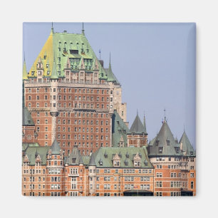Íman O Chateau Frontenac na cidade de Quebec, Canadá.