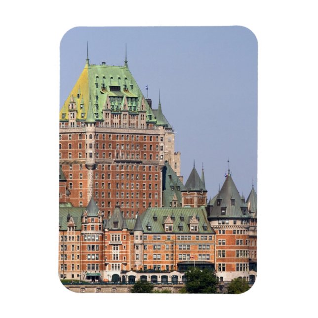 Íman O Chateau Frontenac na cidade de Quebec, Canadá. (Vertical)