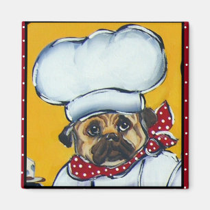 Íman O Chef Pug