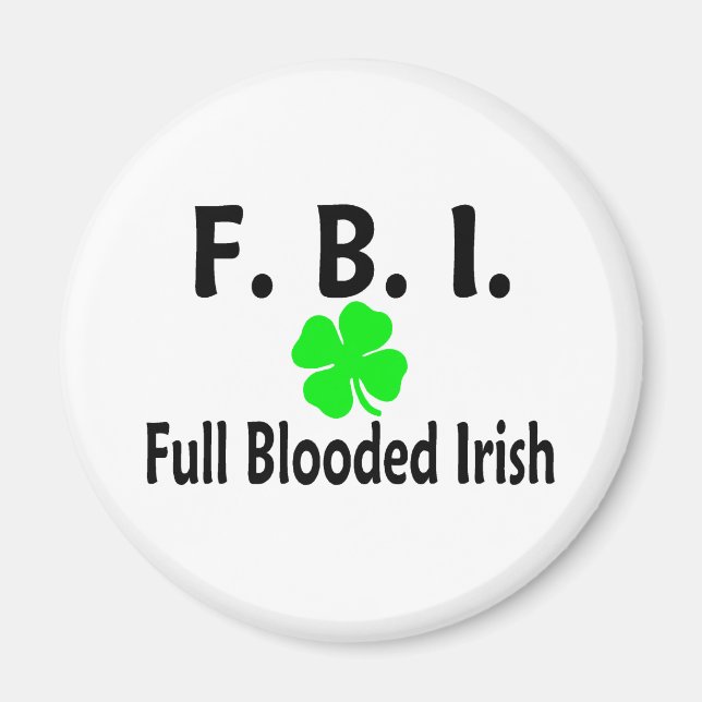 Íman O Cheio do FBI encheu o revólver irlandês (Frente)