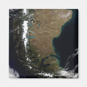 Íman O Chile e a região Patagonian de Argentina