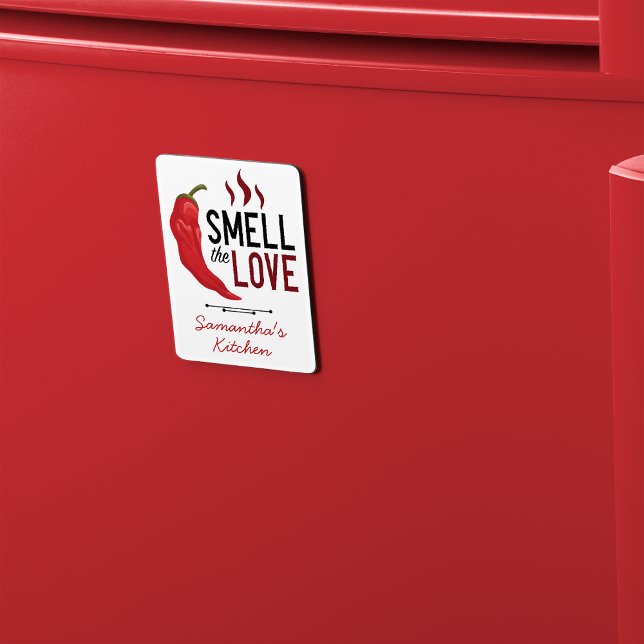 Íman O Chile Vermelho Cheira o Amor (Criador carregado)