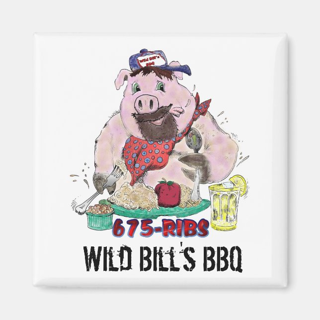 ÍMAN O CHURRASCO DE WILD BILL (Frente)