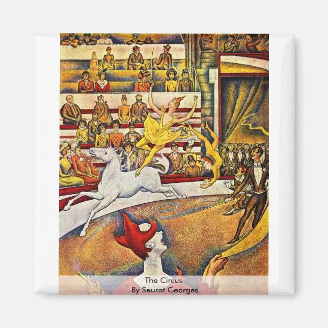 Íman O Circo De Seurat Georges (Frente)