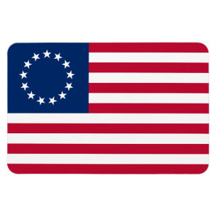 Íman O Círculo de Estrelas, Bandeira Americana por Bets