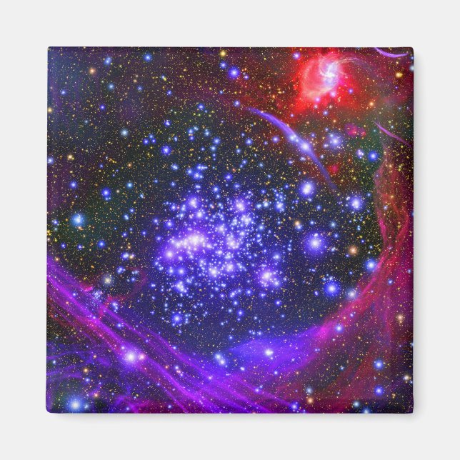 Íman O cluster de estrelas Arches é dentro no hub (Frente)