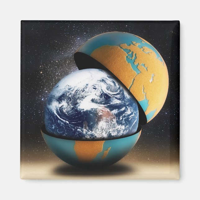 Íman O Cobrir de Proteção da Terra (Frente)