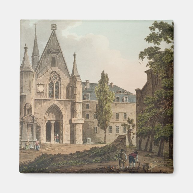 Íman O Colégio de Navarra em Paris (Frente)