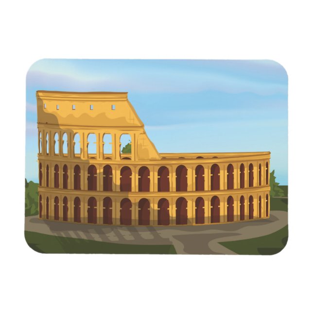 Íman O Coliseu de Roma (Horizontal)