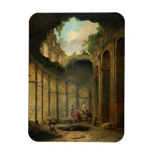 Íman O Colosseum, Roma (óleo em canvas)