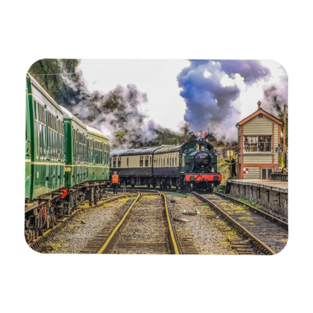 Íman O Comboio A Vapor "9681" (Horizontal)