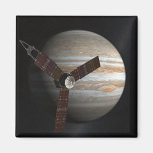 Íman O conceito do artista da nave espacial de Juno