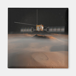 Íman O conceito do artista da nave espacial de Mars