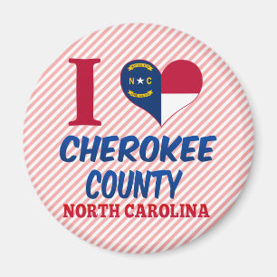 Íman O Condado de Cherokee, North Carolina