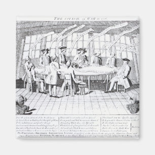 Íman O Conselho da guerra em 1756