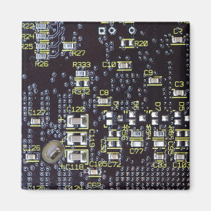 Íman O conselho do circuito integrado em um ímã
