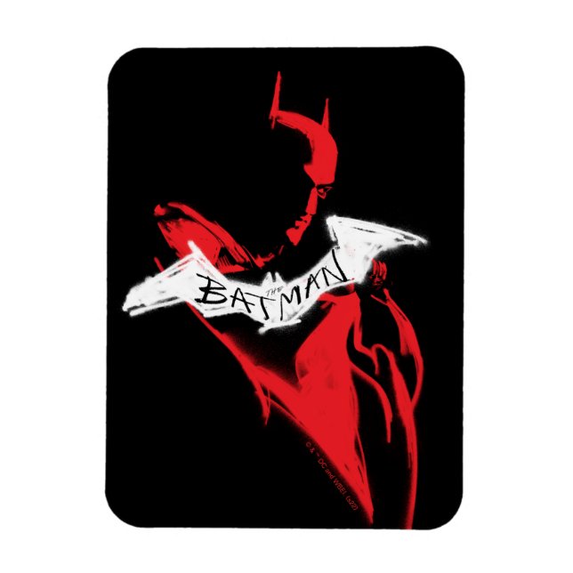 Íman O Contorno do Batman Sprayink (Vertical)