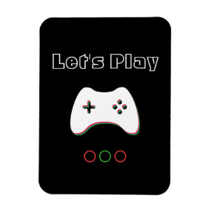 Íman O controlador do jogo de vídeo, deixou-nos jogar,
